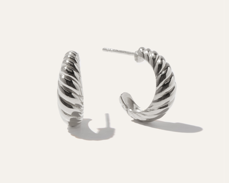Croissant Hoop Earring