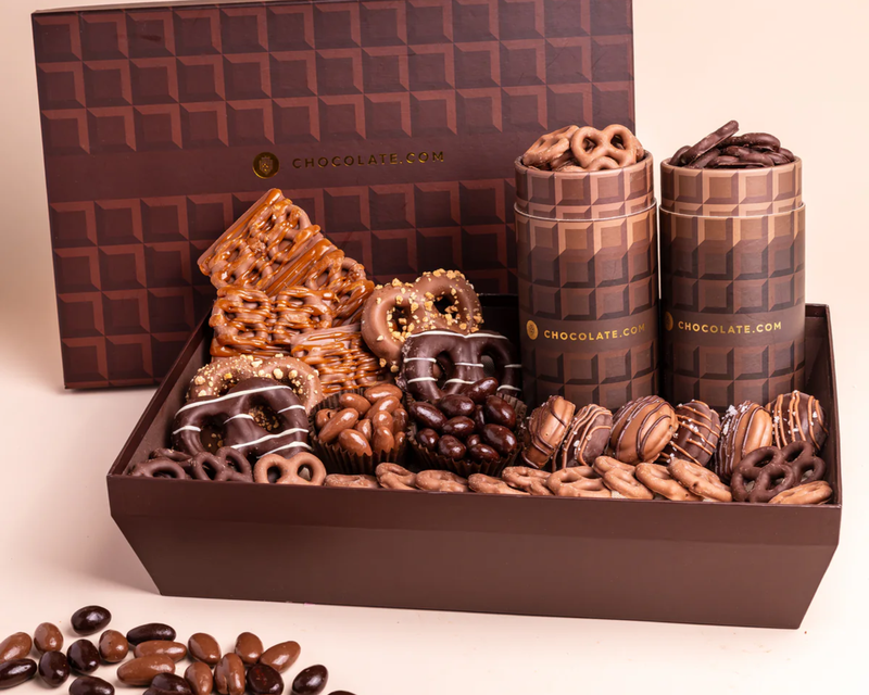 Ultimate Sweet N' Salty Belgian Chocolate Gift Basket