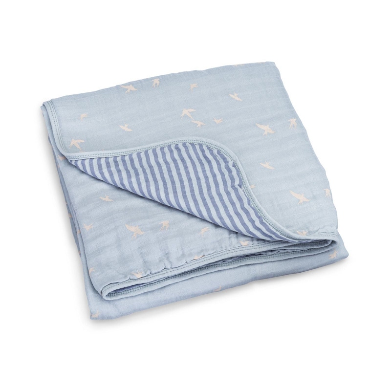 100% Muslin Cotton Baby Quilt