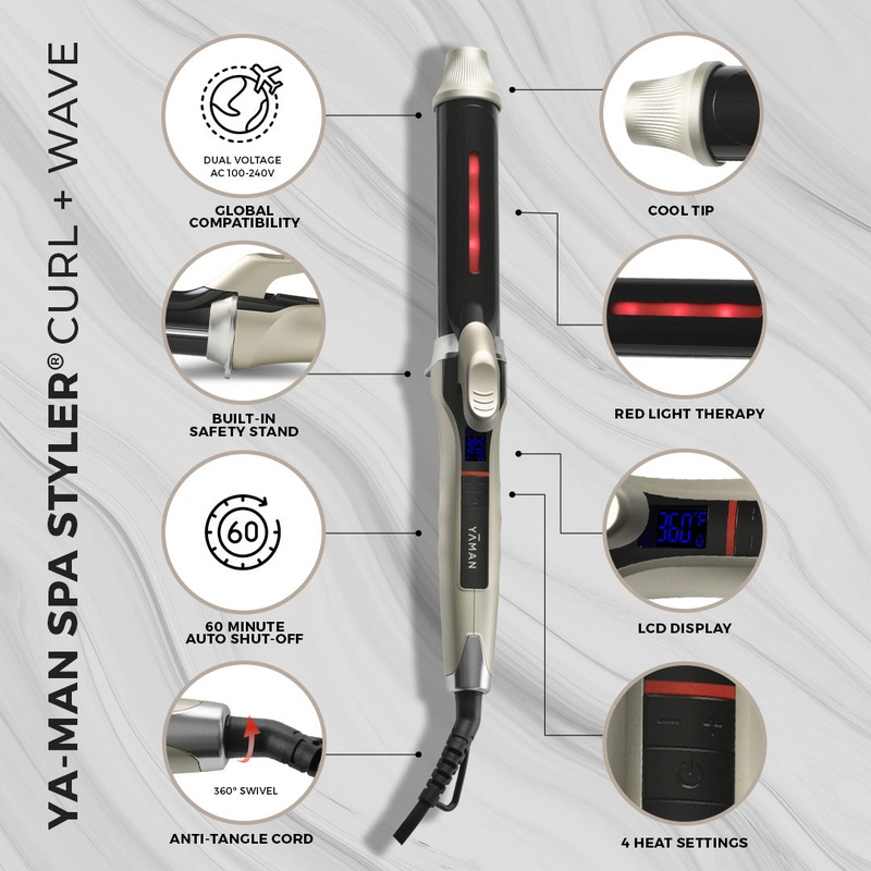 Spa Styler Curl + Wave 1.25"