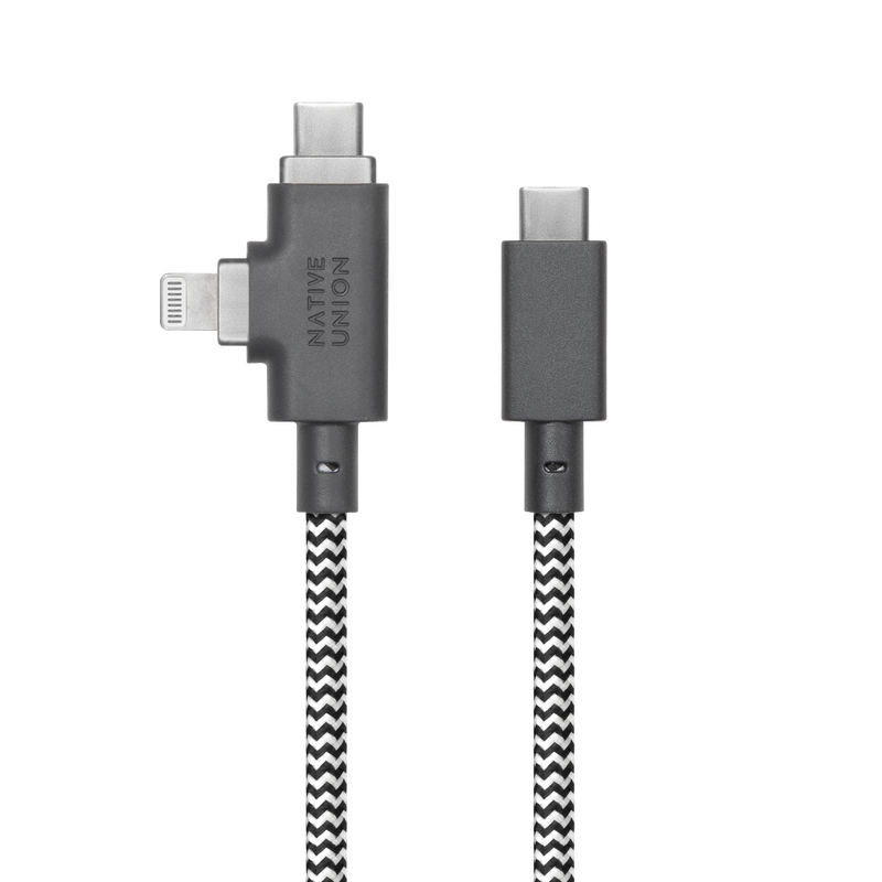 Belt Cable Duo Pro 240W (USB-C to USB-C & Lightning)