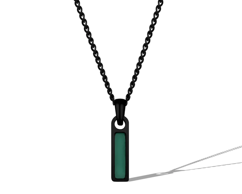 Stealth Birthstone Tag Necklace