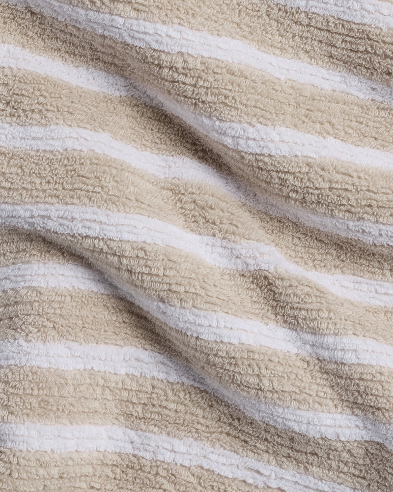 Organic Resort Stripe Bath Towel