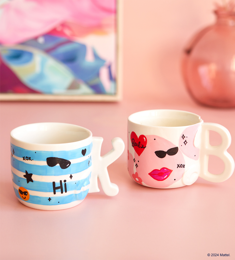 Barbie x Pott'd Paintable Mug Set