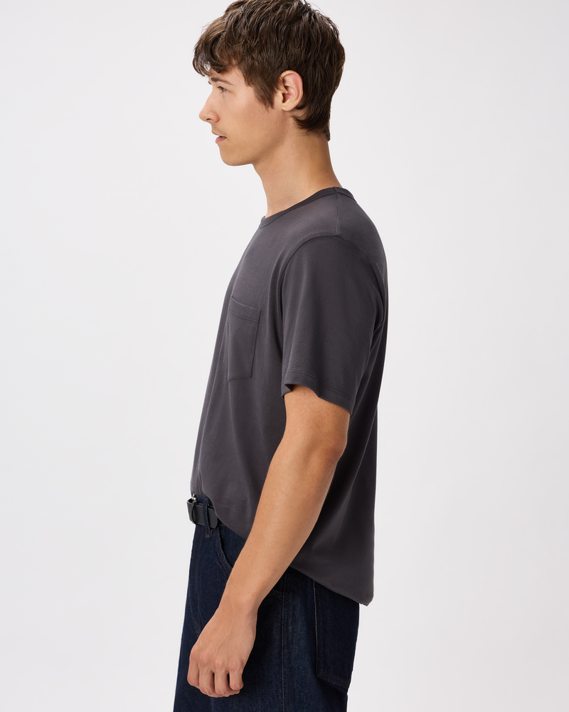 100% Pima Cotton Luxe Touch Pocket Tee