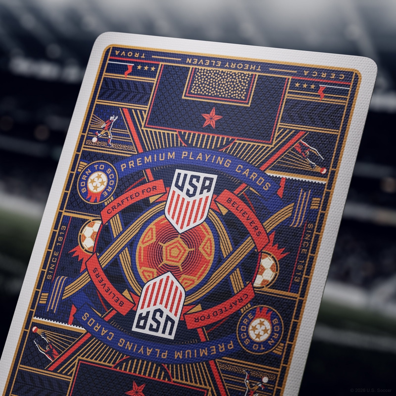 US Soccer Playing Cards