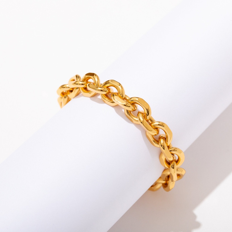 14K Gold Plate Vincent Bracelet