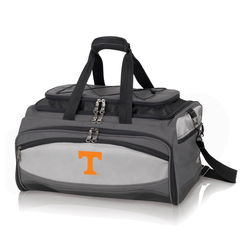 NCAA Portable Charcoal Grill & Cooler Tote