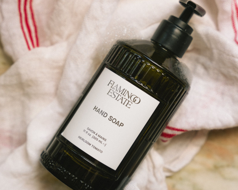 Heirloom Tomato Glass Hand Soap