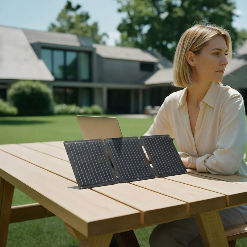 Solar Laptop & Phone Charger