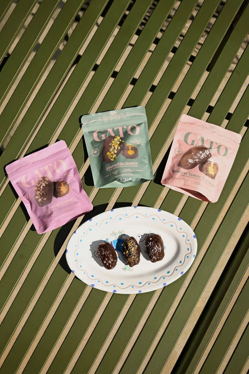 Chocolate Covered Stuffed Dates