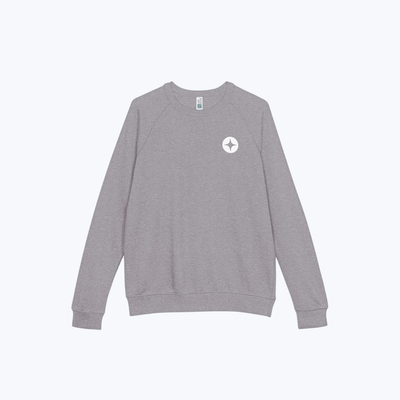 Branded Unisex French Terry Raglan Crewneck