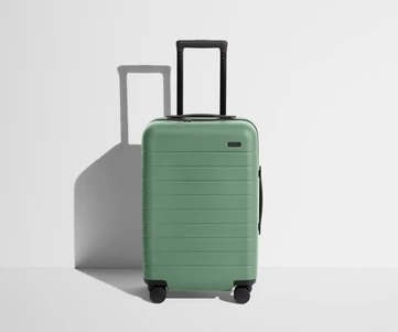 Branded Hard Shell Carry-On Suitcase