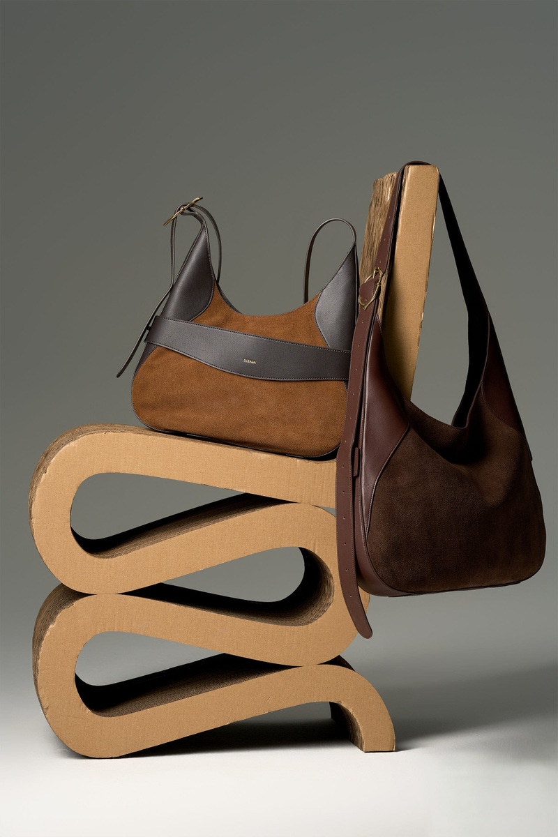 Marina Hobo Suede Bag