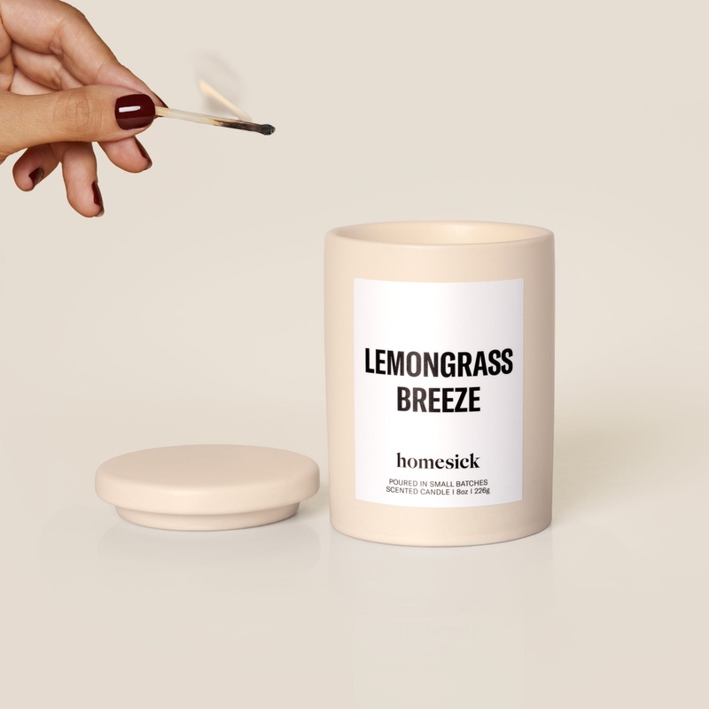 Lemongrass Breeze Insect Repelling Outdoor Candle