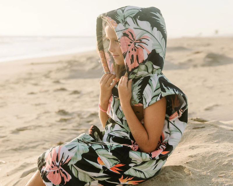 Kids Hooded Poncho
