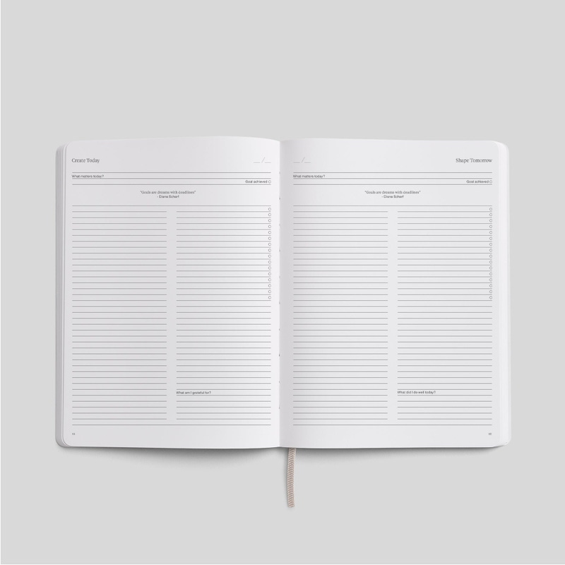 B5 Softcover Undated Planner