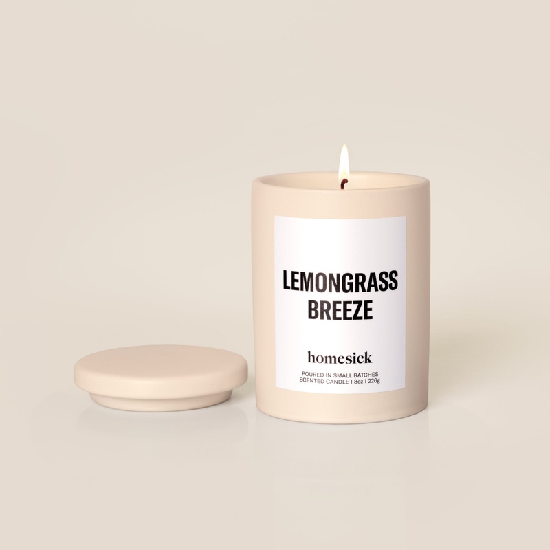 Lemongrass Breeze Insect Repelling Outdoor Candle