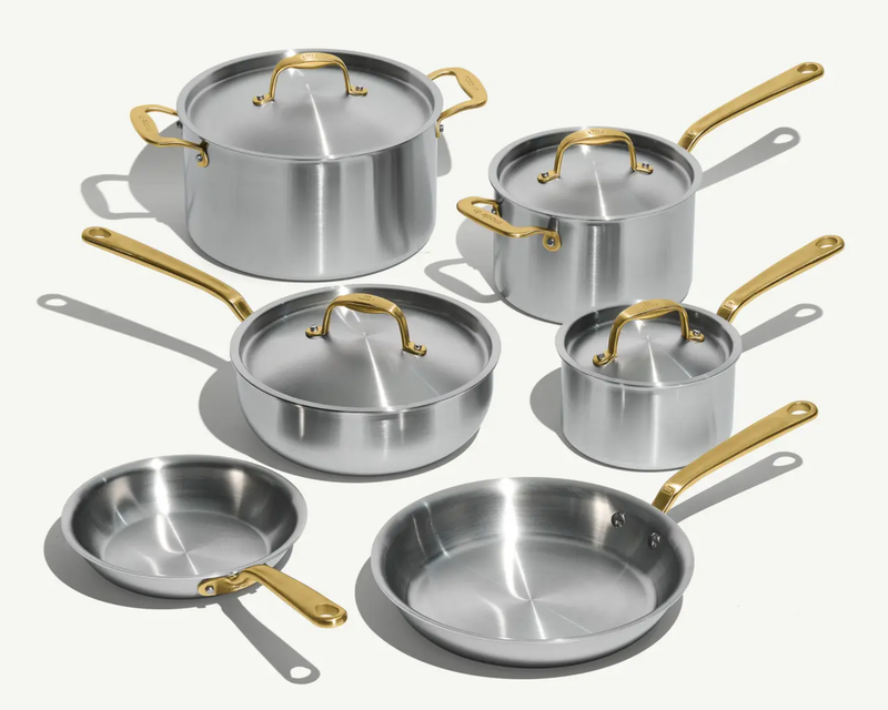 10 Piece Antique Brass Limited Edition Set