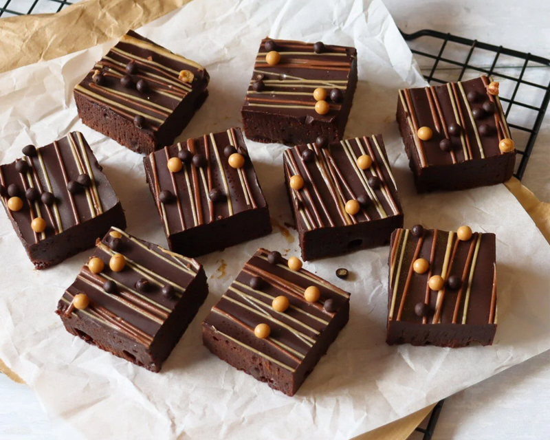 Salted Caramel Brownies