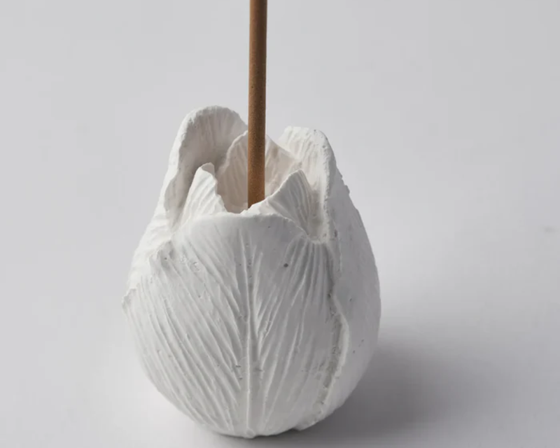 Plaster Incense Holder