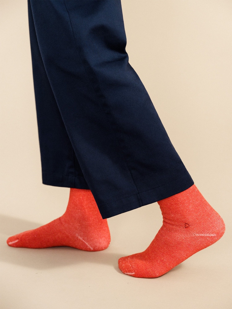 Men's Hoodie Wool Crew Sock