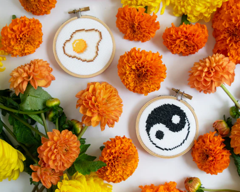 Mini Cross Stitch Kit