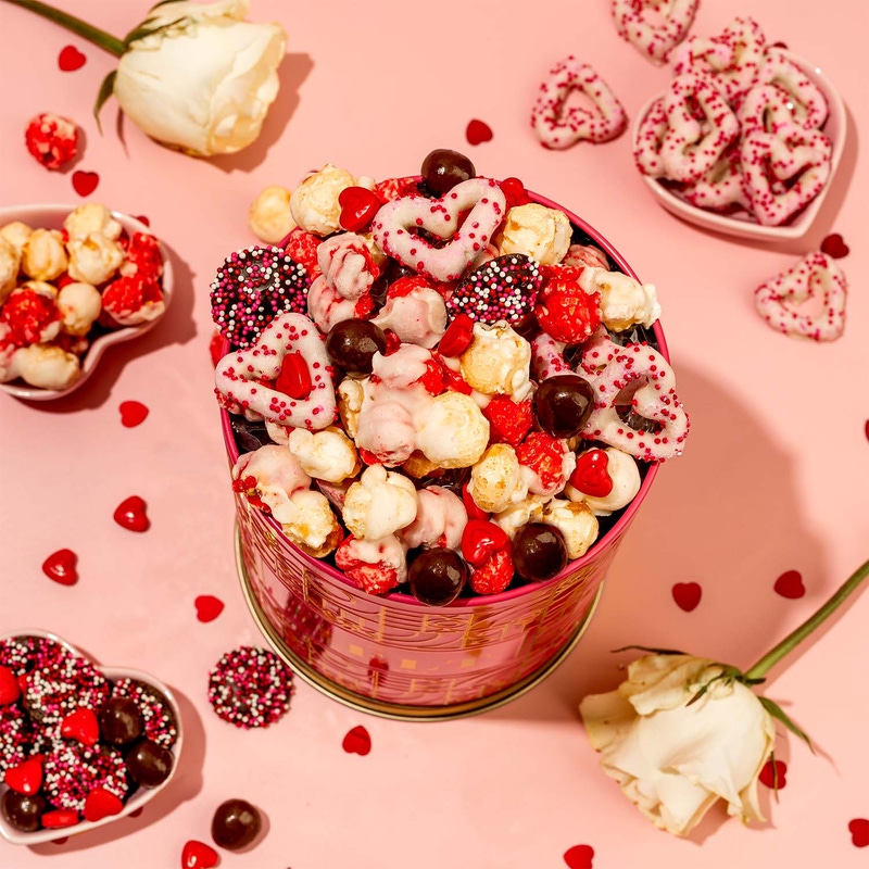 Valentine's Day Musical Carousel Gift Tin