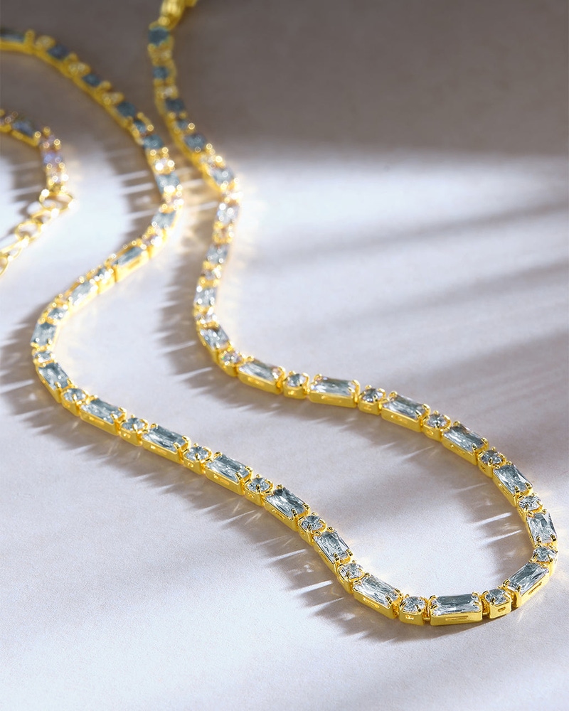 Georgia CZ Tennis Necklace