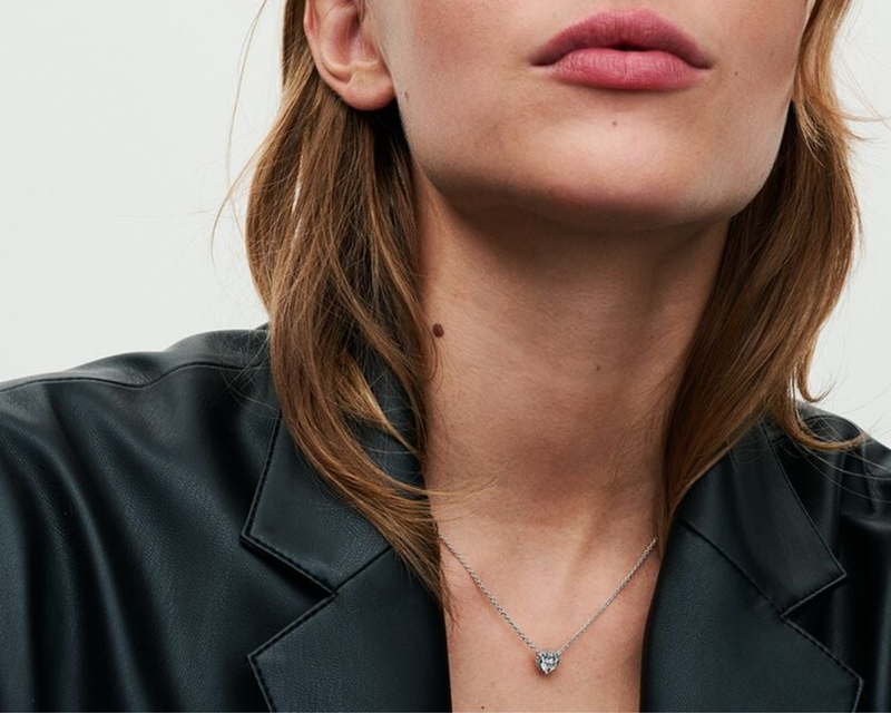 Elevated Heart Necklace