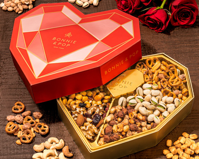 Heart Box Nut Assortment