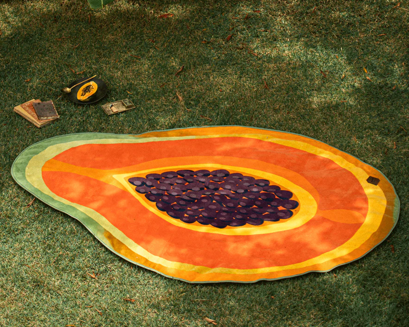 Fruit Shaped Beach Towel