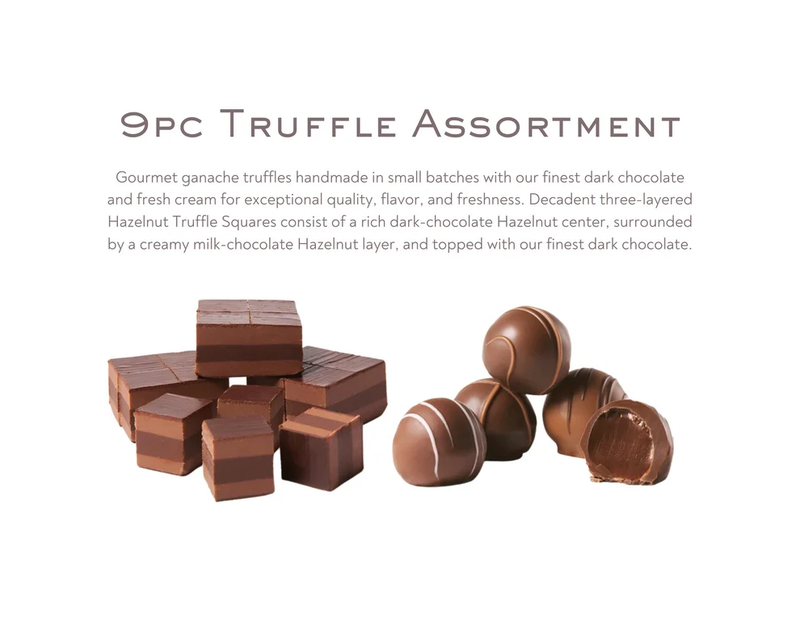 9 Piece Truffle Gift Box