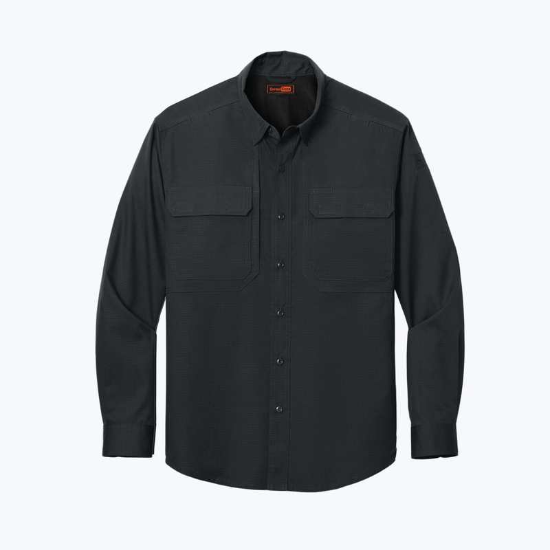 Branded CornerStone Long Sleeve Shirt Jacket
