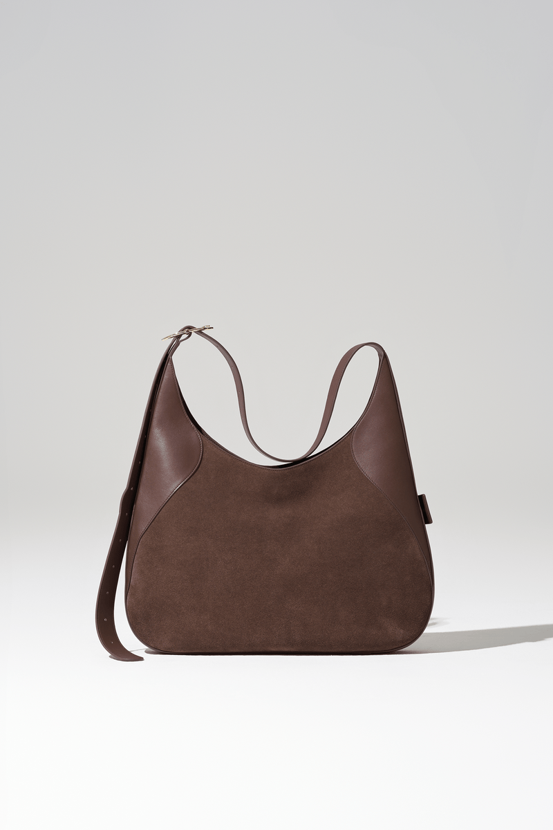 Marina Hobo Suede Bag