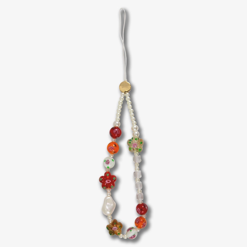Beaded Phone Charm