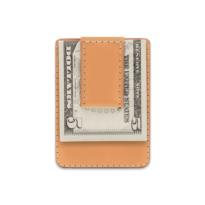 Leather Money Clip Wallet