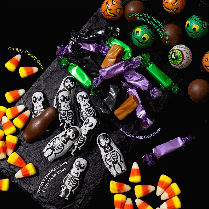 Halloween Candy Gift Box, Glow-in-the-Dark Pumpkin