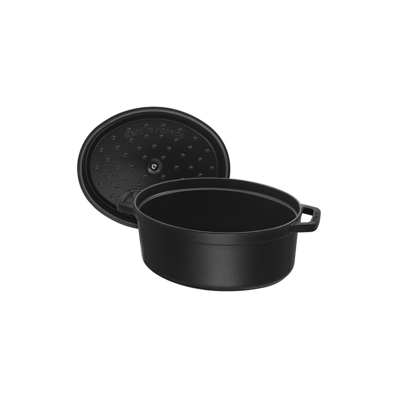 Cast Iron 1QT Oval Cocotte