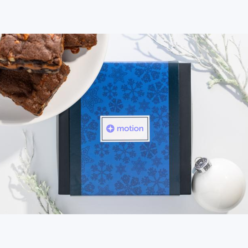 Killer Brownie Box with Branded Belly Band