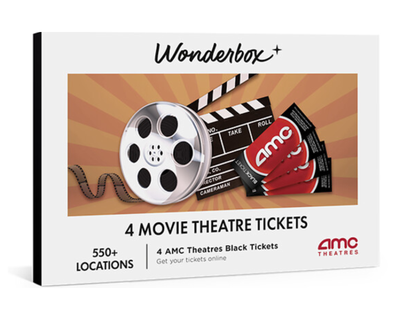 4 AMC Movie Theatre Tickets