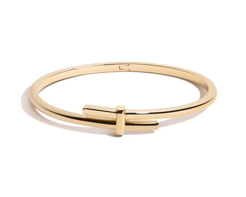 Crossover Hinged Bracelet