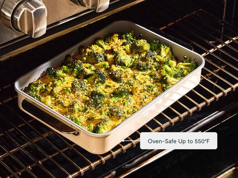 Non-Stick Ceramic Rectangle Pan