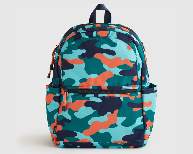 Large Recycled Double Pocket Backpack