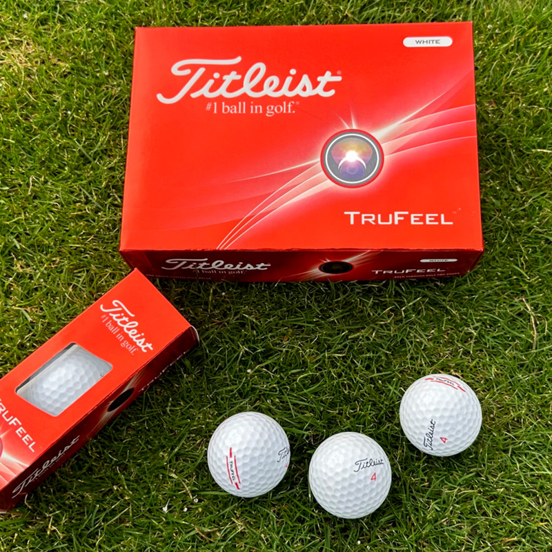 Branded Titleist TruFeel Golf Balls, 1 Dozen