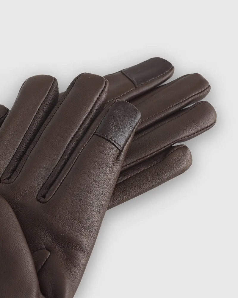 Cashmere Lined Leather Gloves