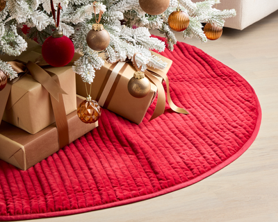 Cotton Velvet Tree Skirt