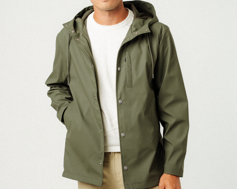 Men's Breathable Rain Jacket