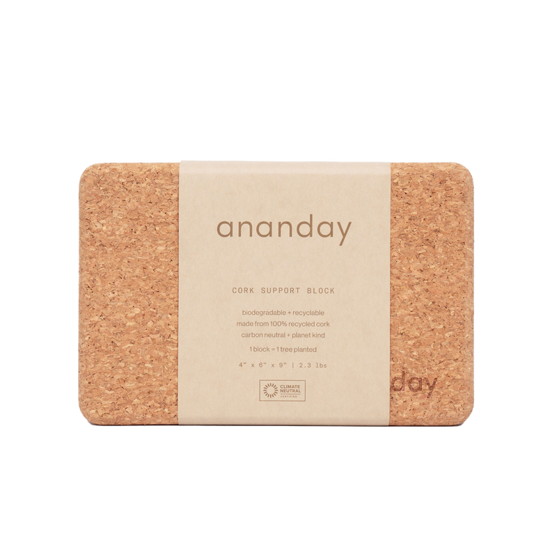 Cork Yoga Block