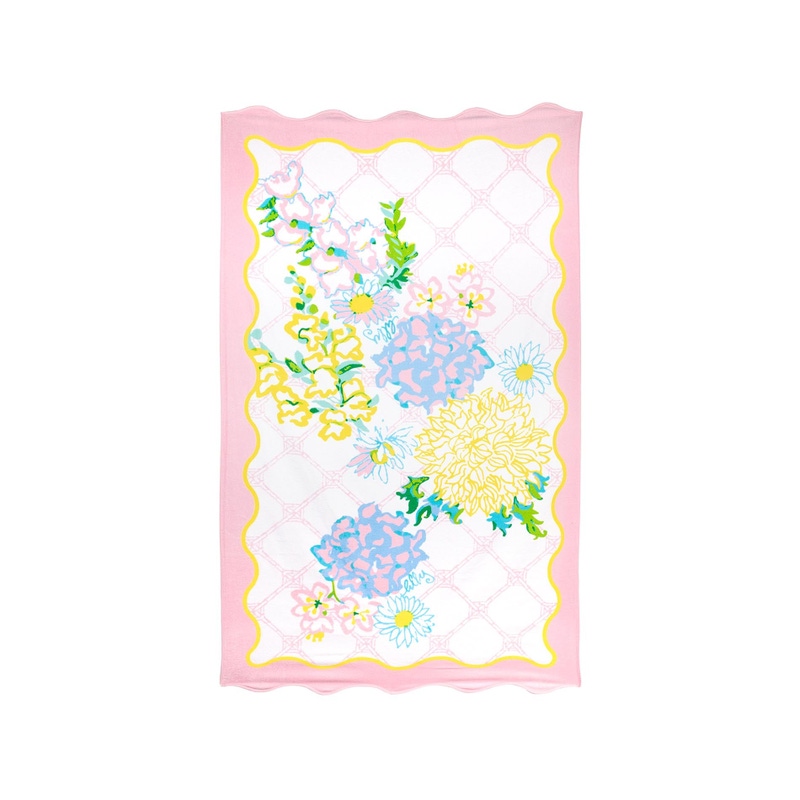 Scalloped Beach Towel